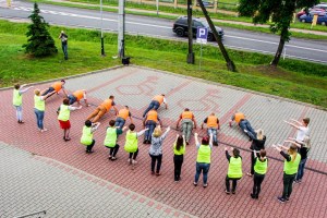 Gmina Łoniów wsparła akcję #GaszynChallenge