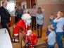 Mikołaj w Domach dla Dzieci i Młodzieży w Łoniowie