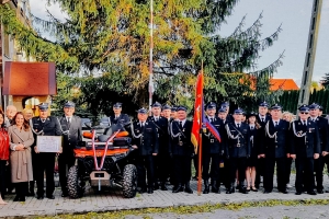 Nowy quad ratowniczy już w OSP w Łoniowie