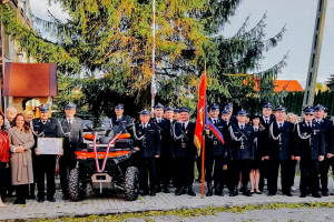 Nowy quad ratowniczy już w OSP w Łoniowie