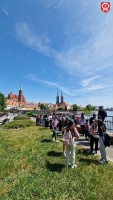 Uczniowie Szkoły Podstawowej im. Św. Jana Pawła II w Łoniowie we WROCŁAWIU I OPOLU w ramach programu MEiN - ,,Poznaj Polskę"