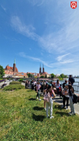 Uczniowie Szkoły Podstawowej im. Św. Jana Pawła II w Łoniowie we WROCŁAWIU I OPOLU w ramach programu MEiN - ,,Poznaj Polskę"