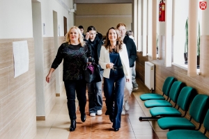 Spotkanie się z młodzieżą w ramach zajęć z wiedzy o społeczeństwie