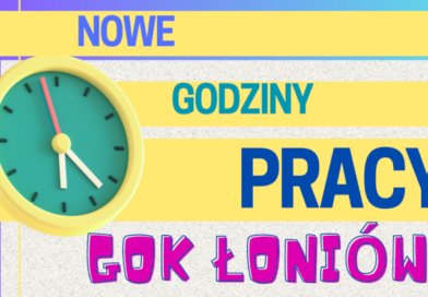 Nowe godziny pracy GOK