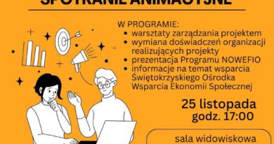Spotkanie informacyjne