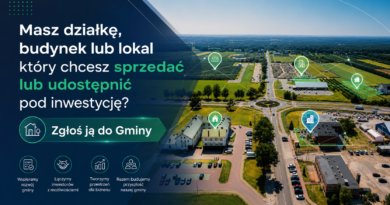 Masz działkę, budynek lub lokal który chcesz sprzedać lub udostępnić pod inwestycję? Zgłoś ją do Gminy!