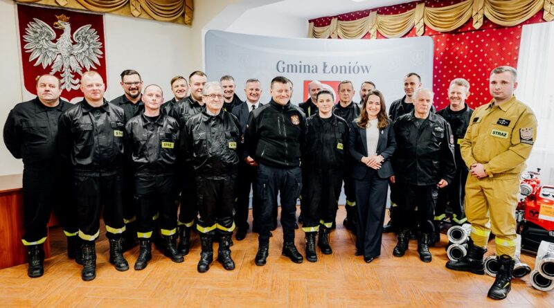 Wsparcie dla OSP z terenu Gminy Łoniów