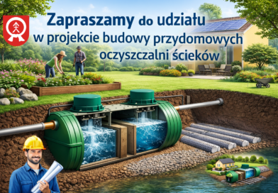 Zapraszamy do udziału w projekcie budowy przydomowych oczyszczalni ścieków