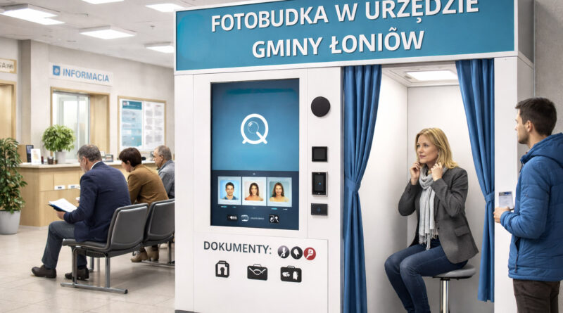 Nowoczesna fotobudka w Urzędzie