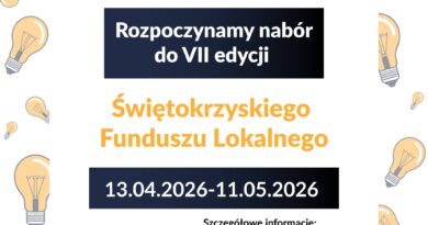 Rusza 7. edycja Świętokrzyskiego Funduszu Lokalnego!