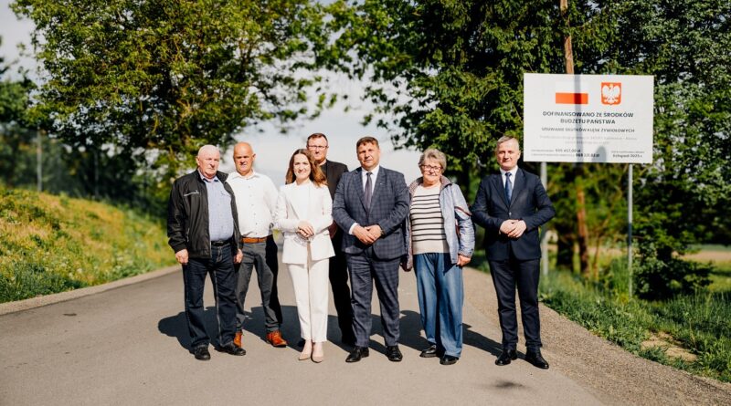 Nowe drogi w Gminie Łoniów