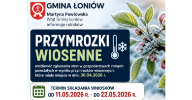 Możliwości zgłaszania strat powstałych w  gospodarstwach rolnych w wyniku niekorzystnego zjawiska atmosferycznego