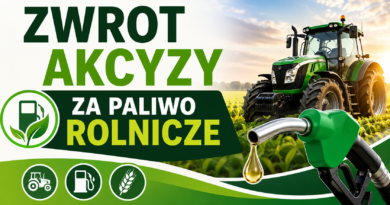 Zwrot akcyzy za paliwo rolnicze – II termin w 2026 r.