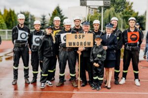 OSP Wnorów reprezentuje Gminę Łoniów na Powiatowych Zawodach