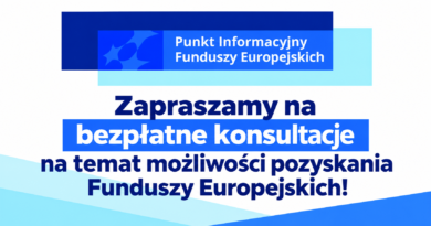 Zapraszamy na bezpłatne konsultacje na temat możliwości pozyskania Funduszy Europejskich!